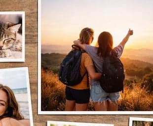 Travel photo used in a Text Prints mockup