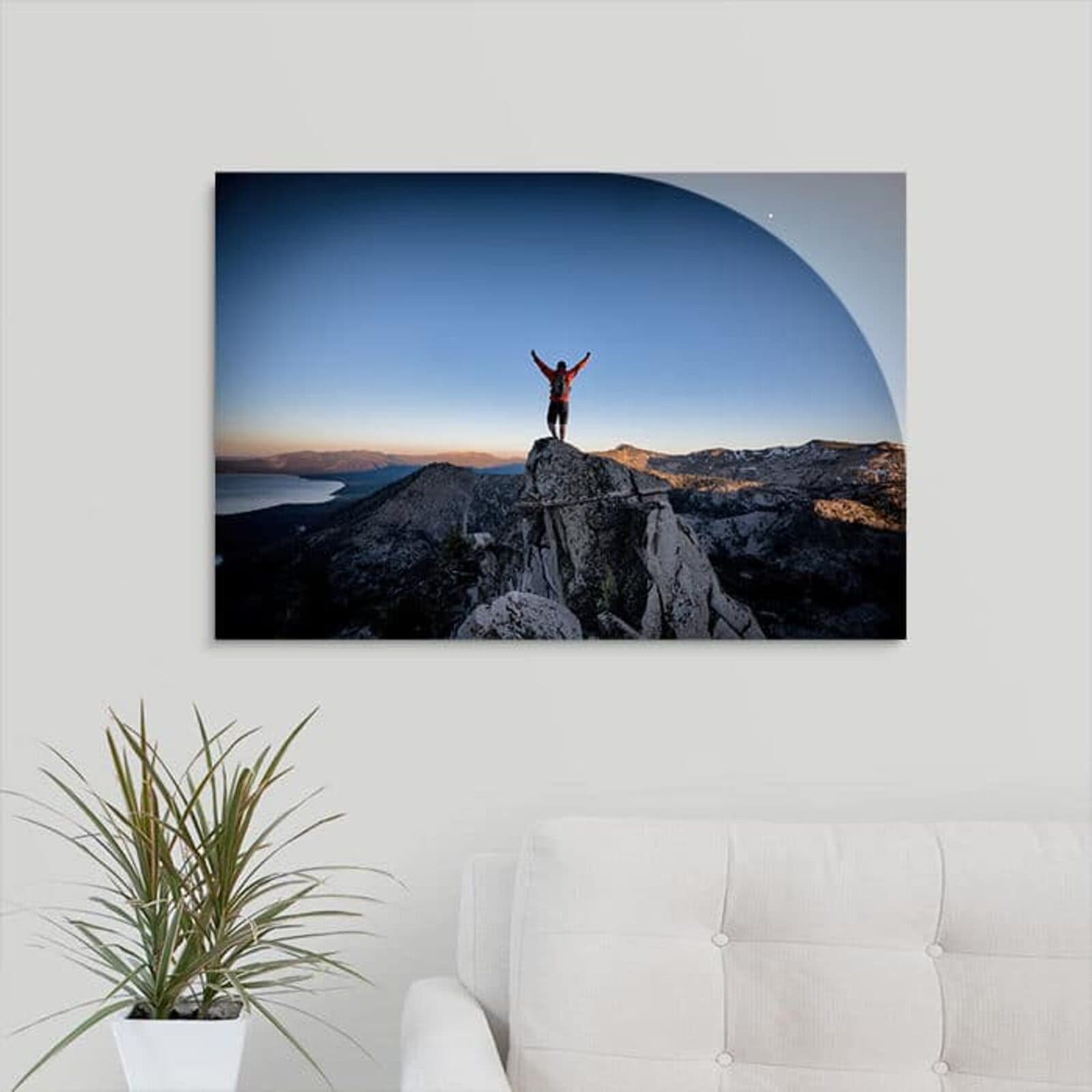 ChromaLuxe aluminium wall art panel