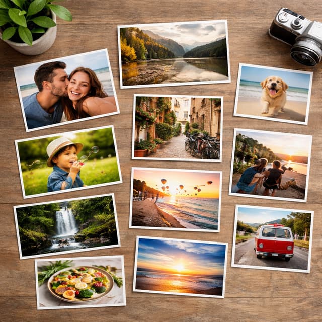 Classic Photo Prints in the Sizes People Order Most.
